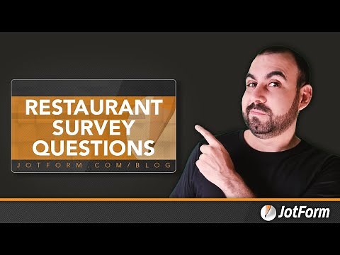 Choosing your restaurant survey questions