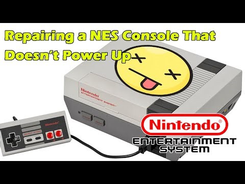 Repairing a NES Console That Doesn’t Power Up!