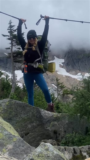 Charlotte Ross on Instagram: "I just finished backpacking in the Northern Cascades and summited Sahale Glacier- soo much beauty it took my breath away! Shout out to our badass guide, Lindsey and the incredible solo travelers that braved it with me. Don’t wait for your partner or friend to adventure travel- go with a group of like minded nature lovers with @wildlandtrekking or @intrepidtravel (links in bio) and unplug from it all, challenge your fears and remind yourself that there is a big wide 