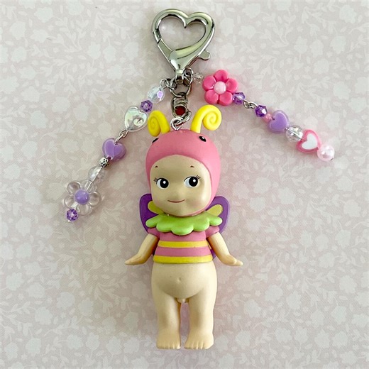 Handmade Butterfly Sonny Angel Bag Charm – Beaded Keychain - Etsy