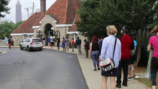 Investigation launched after Georgia primary plagued by voting machine errors