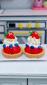 Zuru Mini Brands Create MasterChef Series 1 “Fruit Tarts” REMIX ❤️ #minibrands #minibrandscreate #fruittart #minifood #miniature | Dee forever minis