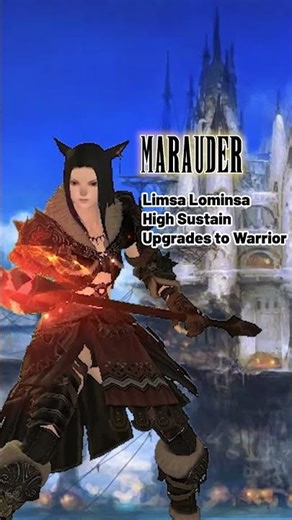 Marauder/Warrior Job Introduction from Final Fantasy 14 #ff14 #tankguide #shorts #ff14tank