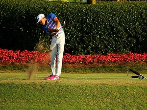 Winner's bag: The wedge Rickie Fowler used to birdie the 17th hole three times (!) Sunday