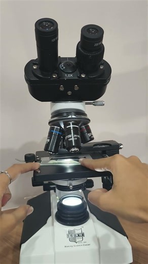 Facewash Zoomed 1000x – Microscope Reveal! 🔬🧴#shorts #micro #biology