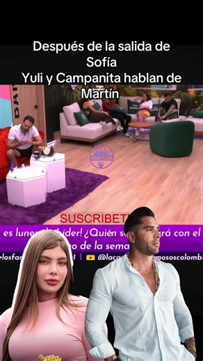 Conversaciones sobre Martín en La Casa de los Famosos 3