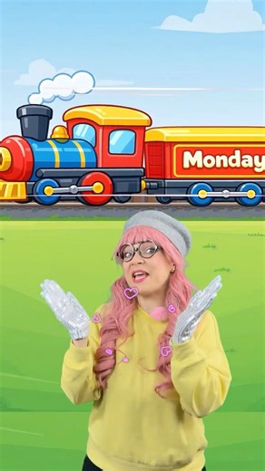 Monday to Sunday for Toddlers | Fun Train Learning Days of the Week