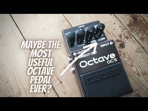 Boss OC5 || Is this the Smartest Octave Pedal Ever?