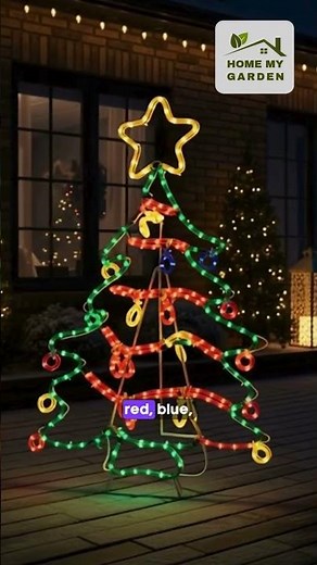 Samland Christmas Tree Motif Rope Light 118cm 🎄✨ | Animated Multi-Colour LED – Australia