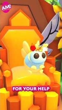 🐝 Serve the QUEEN BEE and help out the Pollinators this week in Adopt Me! 💐#adoptme #roblox