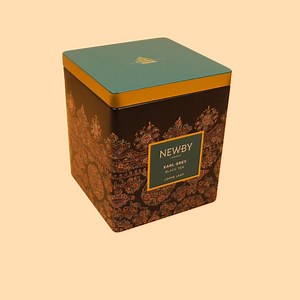 [Hot Item] Factory Custom Coffee Biscuit Square Tin Packaging Tin Container Coffee Tin Box for Gift Tea Cookies Tin Can