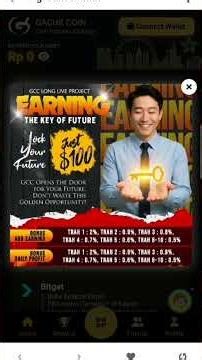 Tutorial Daftar GCC lewat trustwallet