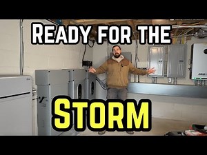 Preparing for a Severe Ice Storm & Power Outages | Solar, Batteries, Generator Backup
