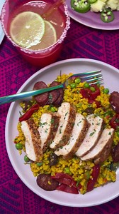 1.6K views · 31 reactions | Some behind the scenes footage of our #HispanicHeritageMonth special collection featuring @chefjosegarces' Adobo Chicken and Chorizo Paella with Saffron Aioli, Chef Santiago Lopez’s (@santycookingvideos) Crispy Tilapia Tacos with Spicy Slaw & Guacamole and Beef Empanadas with Chimichurri Sauce & Jalapeño-Cheddar Mashed Potatoes ️ ❤️ Which one is your favorite?  | CookUnity | Facebook