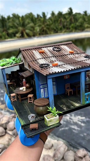 Quê nhà #toanmohinh #mohinh #decor #diy #setup #mientay