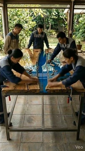 Epic Epoxy River Table Build | DIY Wood & Resin Masterpiece