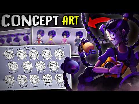 NEW Lily Lovebraids Concept Art REVEALED! - [Poppy Playtime Chapter 5]