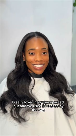 Fola 💕 | Invisible K-Tips Hairstylist📍 London & Lagos on Instagram: "Invisible K-Tips for a bride-to-be (at the time 🥳) using Yaki Straight hair extensions 💕 Note: These are luxury hair extensions, and maintaining them requires both time and financial commitment to keep your hair healthy. The longevity and upkeep of your extensions will depend on your lifestyle and budget. Each installation is customised based on your hair’s length and density, so results may vary. FYI - for this service, yo