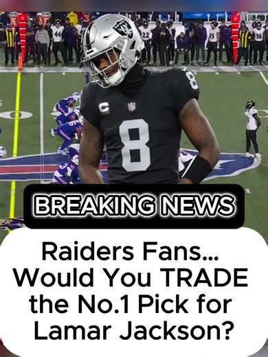 Could Lamar Jackson's Decision Change the Raiders' Future?