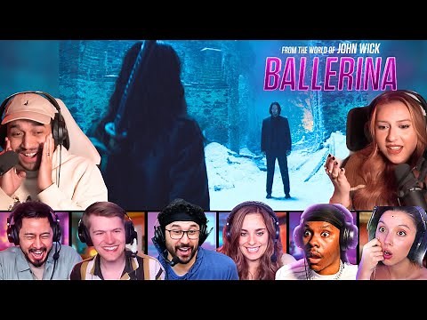TOP "JOHN WICK VS BALLERINA" REACTIONS! *BALLERINA (2025)* FIGHT SCENE! MOVIE REACTION MASHUP!