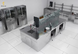 [Hot Item] Anti Bacterial Laboratory Furniture Bench for Hospital Medical Biology Food Lab