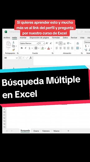 Búsqueda Múltiple en Excel: Aprende con Nuestro Curso