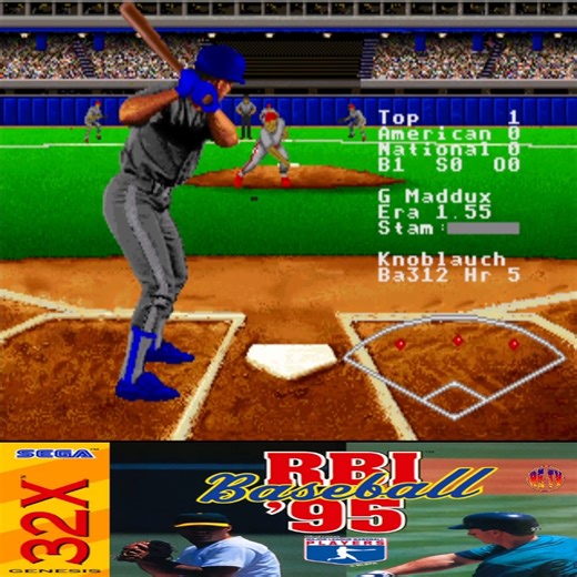 11K views · 137 reactions | R.B.I. Baseball 95 | 32X | 1994 | Retro-Entertainment TV | Facebook