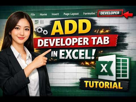 How to add developer tab in Excel and Word | Step by step Guide #excel #word #microsoft #developer