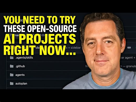 【中配】You NEED to try these open-source AI projects right now... - Matthew Berman