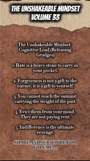the inner code: The Unshakeable Mindset: Cognitive Load VOL33 #motivation #stoicism #quotes#shorts