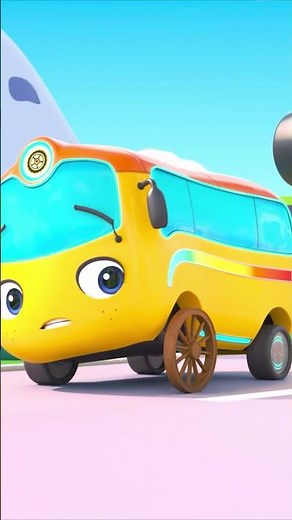 🛞🤔 Finding the Right Tyre Isn’t Easy! Can You Spot the Perfect Fit? 🚙💡 #fun #buster #kids