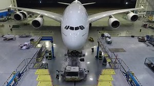 How to wash an A380