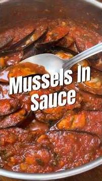 Mussels In Tomato Sauce!
