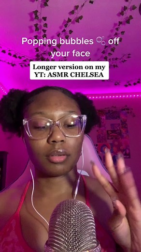 YT: ASMR Chelsea ❤️ #asmrchelsea #asmr #visualasmr #visualtriggersasmr #asmrvisual #personalattention #personalattentionasmr #poppingbubbles #asmrfacetouching #asmrbubblepops