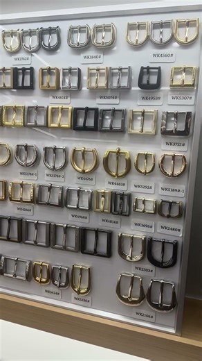 Pin Buckle Factory Showroom Tour | Belt Hardware #baghardware