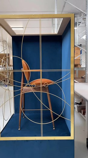 ArchitectureNow on Instagram: "Installation in progress. On display during @3daysofdesign Location: @martinasbaekgallery Bredgade 23, Copenhagen In collaboration with: @urartinterior @eikund_norway"