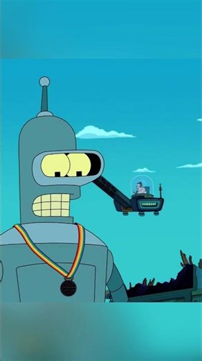 Bender derrotó a Godzilla #futurama