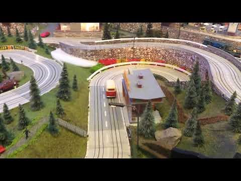 Faller AMS - VW Bulli auf großer Fahrt.