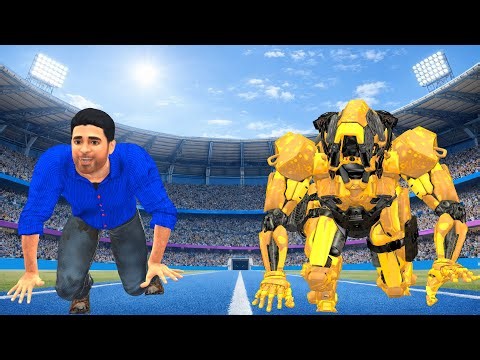 इंसान बनाम रोबोट Man Vs Robot Kahani | Remote Wala Cartoon | Robot Cartoon