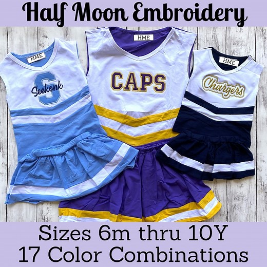 Personalized Cheer Uniforms | Girls Cheer Outfits | Personalized Cheerleader Uniform | Cheerleader Outfit | Custom Cheer Uniform - Etsy