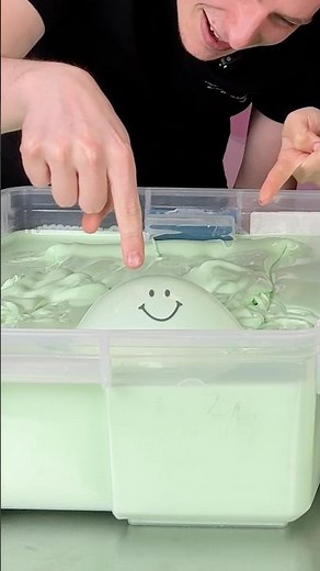 Who Can Make the Biggest Slime Bubble?