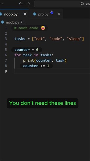 Stop Counting Loops Manually 🤦‍♂️
