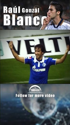 Raúl González Blanco – Real Madrid Legend & Spain’s Icon | Career Highlights & Goals #footballlegend