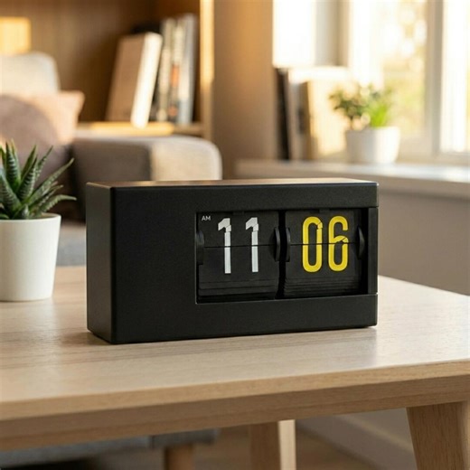 Retro Flip Clock Alarm, Vintage Digital Desk Clock, Minimalist Bedside Decor Gift - Etsy