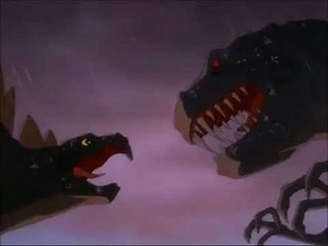 Fantasia(1940): T-Rex Vs Stegosaurus (With Sounds)
