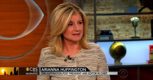Arianna Huffington talks "Thrive," enriching your life beyond money and power