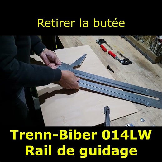 Comment réaliser une longue coupe droite avec une scie sauteuse - rail de guidage #woodworking #diy