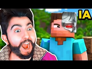 Bobicraft REACCIONA a Videos De MINECRAFT Hechos Por IA!!!