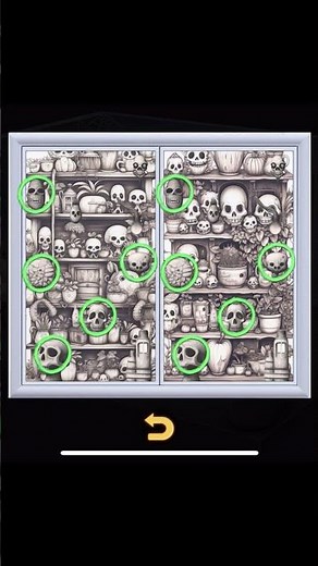 Rooms and Exits Skull Puzzle