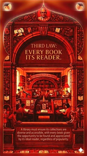 LAW OF LIBRARY SCIENCE //MLIS //BLIS